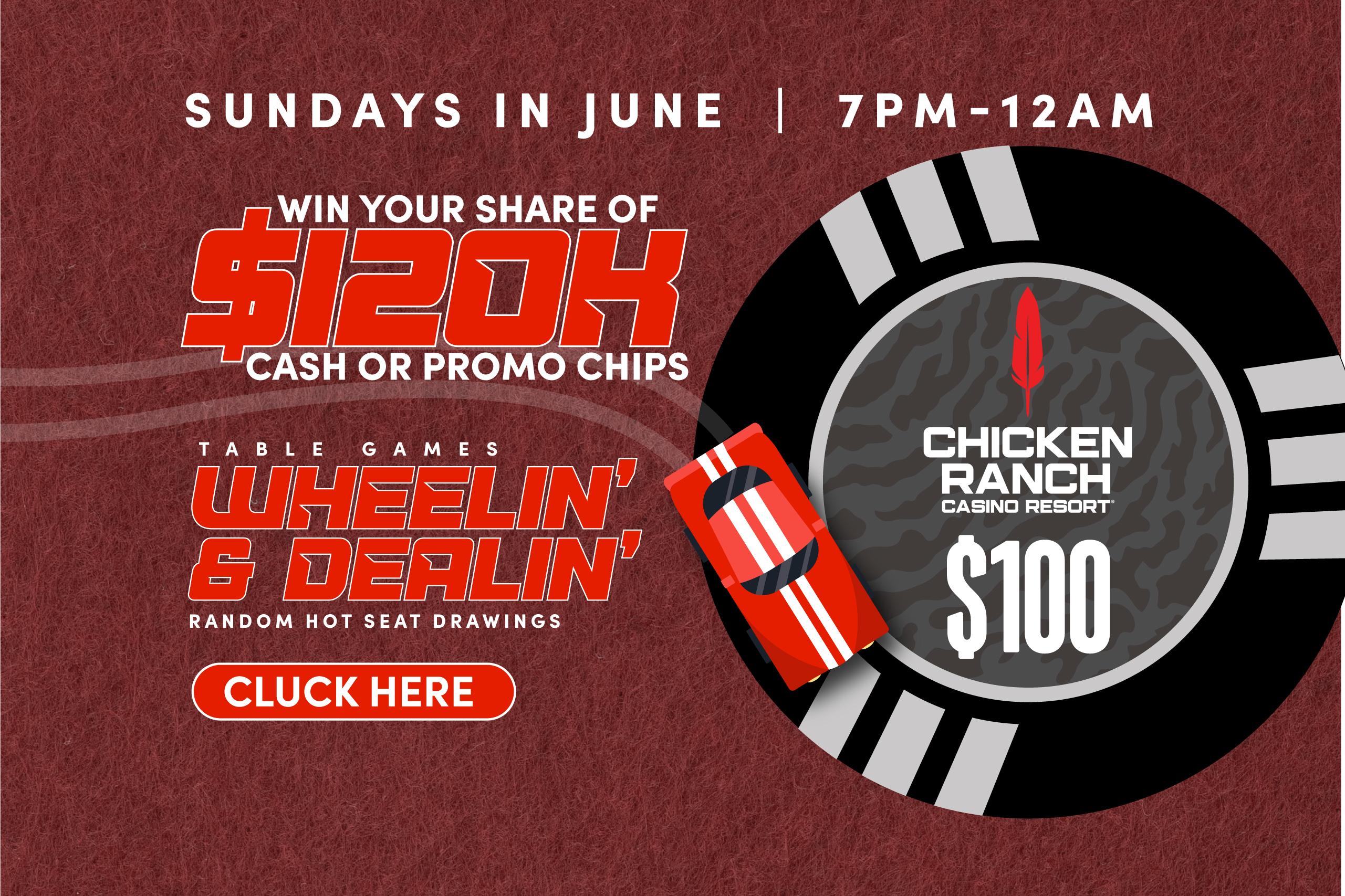 $120,000 WHEELIN' & DEALIN'  | JUNE