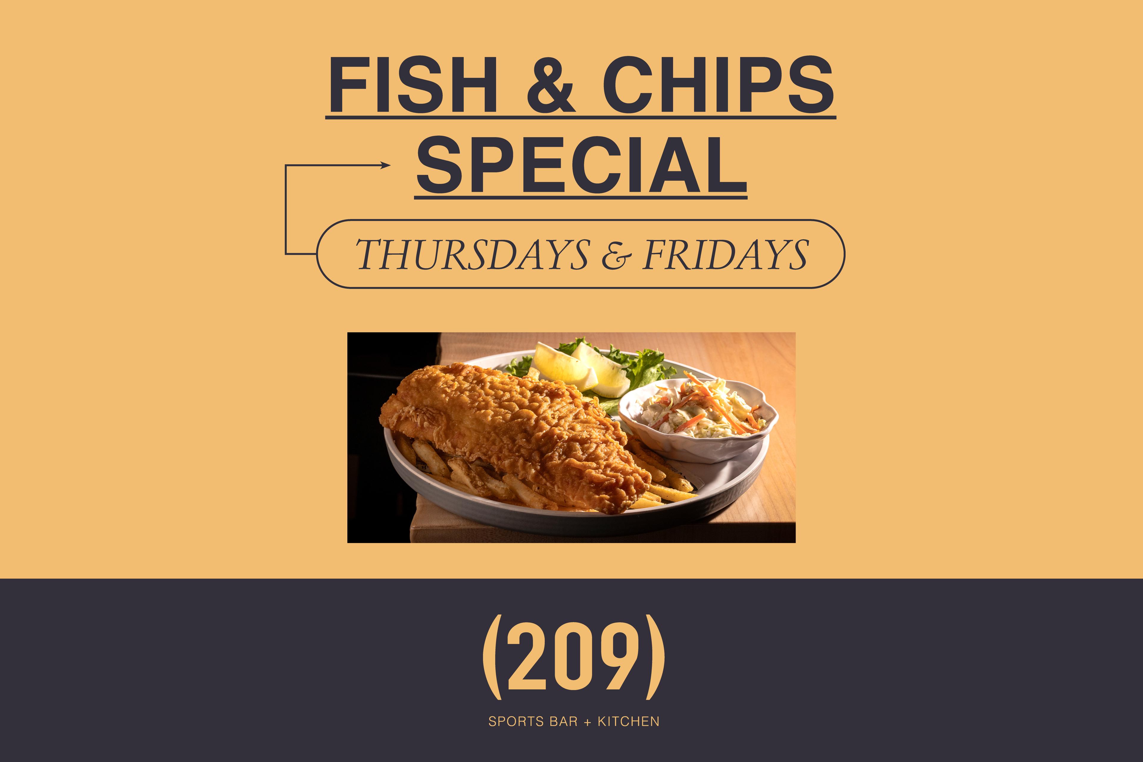 Fish & Chips Special
